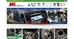 Desktop Screenshot of milleniumair.com